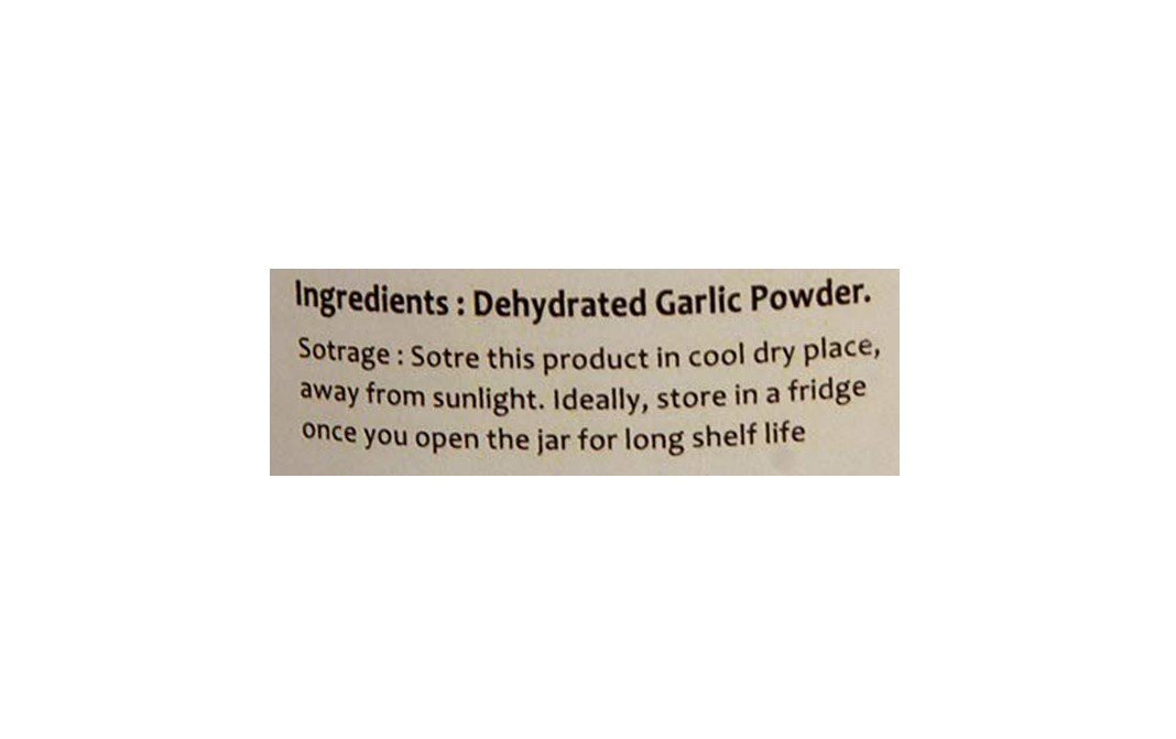 Dilkhush Garlic Powder    Plastic Jar  250 grams